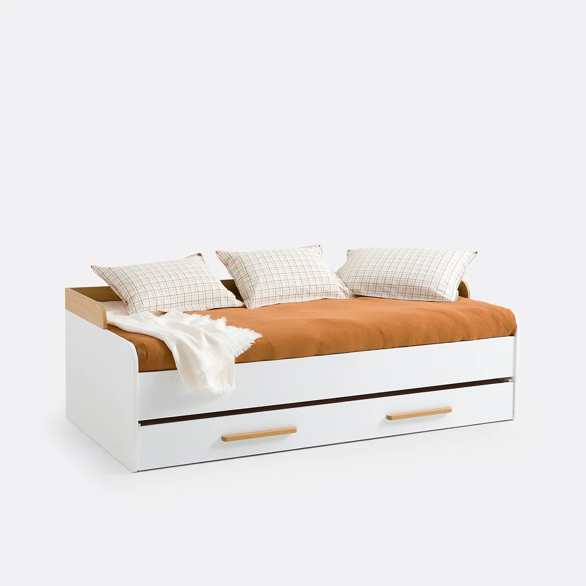 Lit Banquette Gigogne Avec Sommiers, Arturo