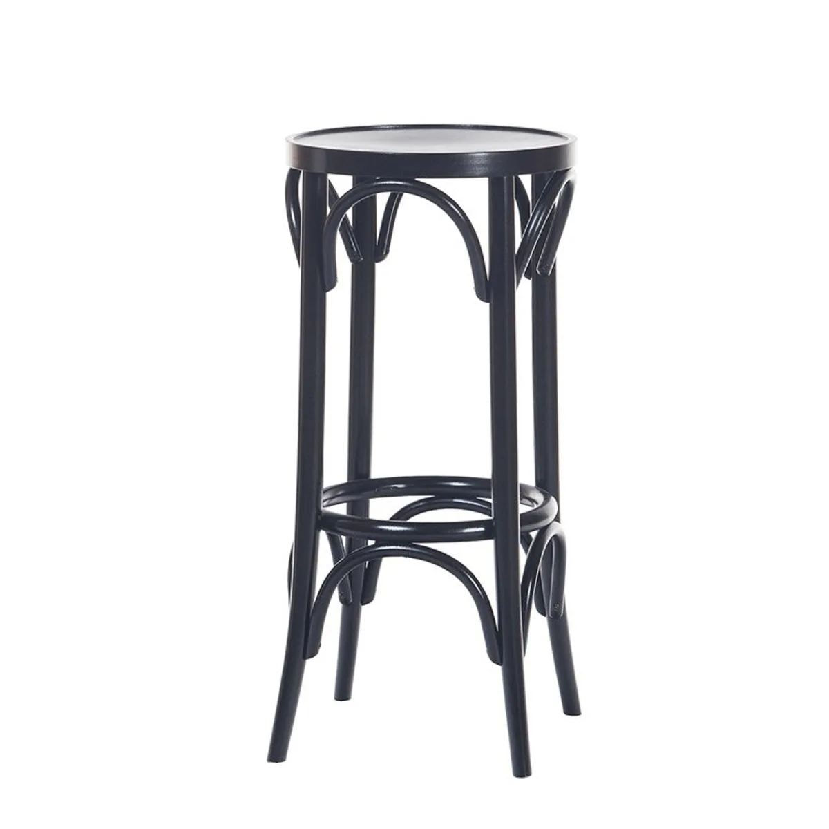 73 Ton® - Tabouret de bar en bois style bistrot sans dossier