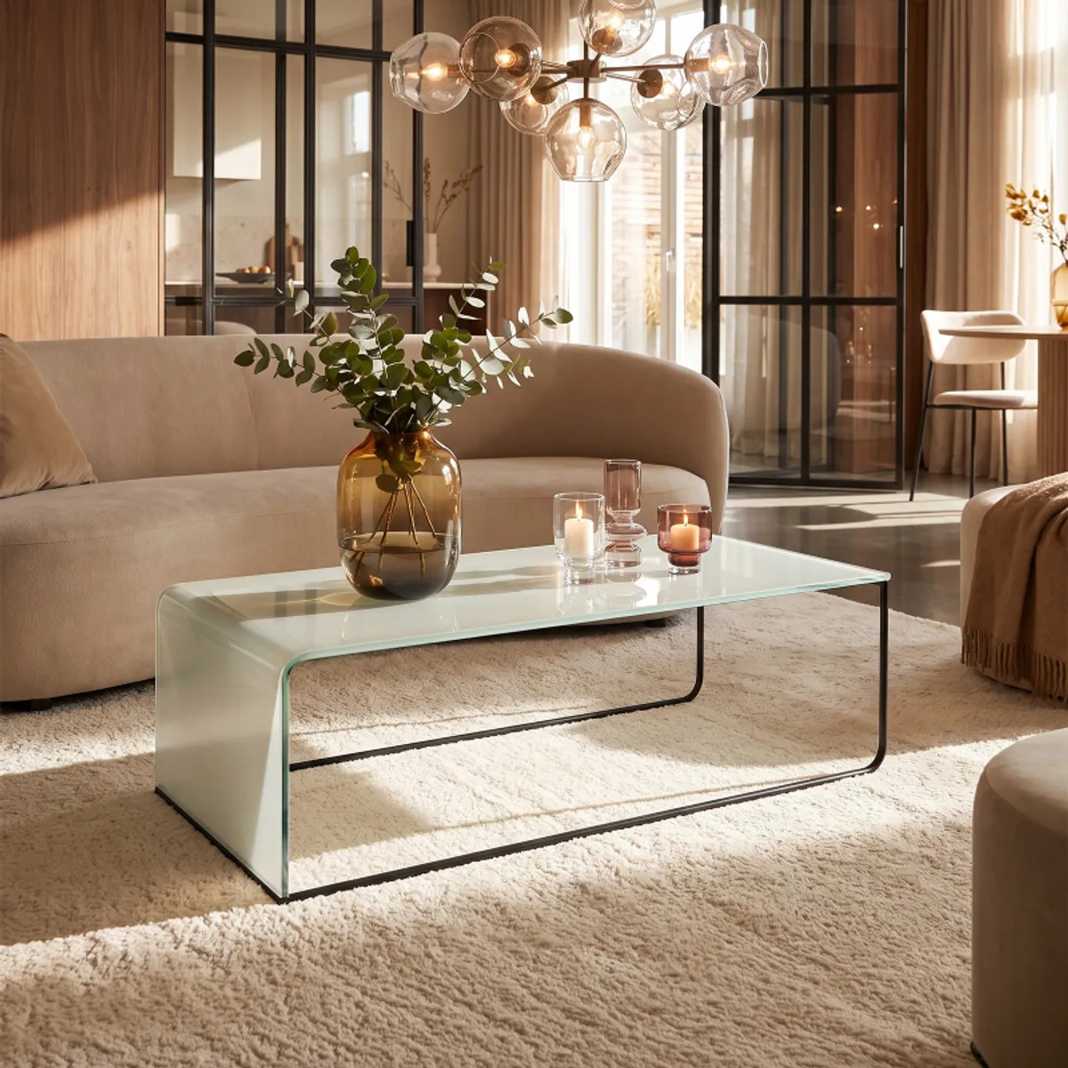 Nido Sovet® - Table basse gigogne en verre