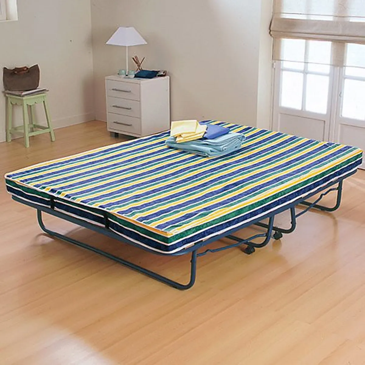 Lit Pliant + Sommier Lattes + Matelas Ferme