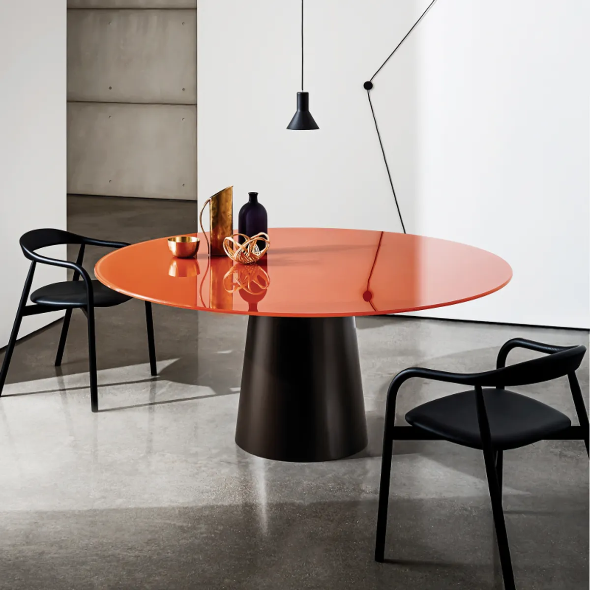 Totem Sovet® - Table ronde design en verre