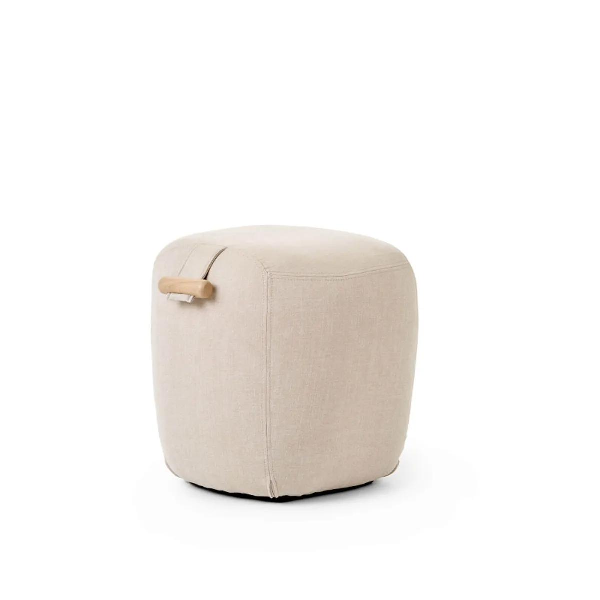 Thalia Mobitec ® - Pouf cosy en tissu avec poignée