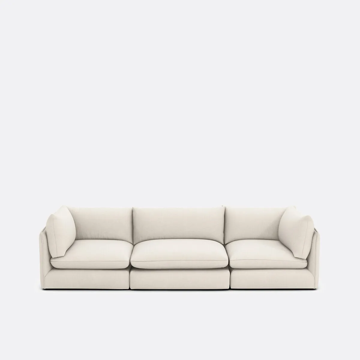 Canapé Droit Modulable, 3 Places, En Polyester, MALO&nbsp;