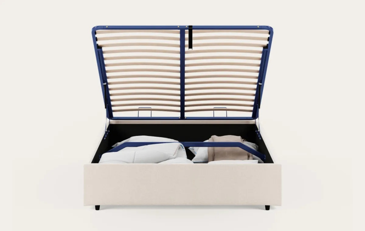 Sommier coffre — Bleu marine