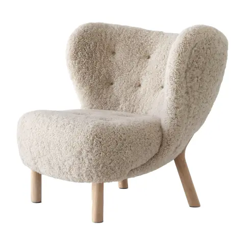 Fauteuil Little Petra VB1 Chêne huilé blanc-Moonlight