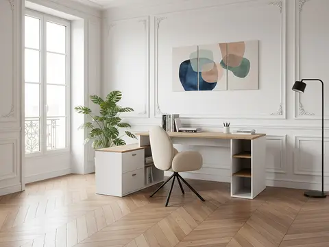 Bureau d'angle gauche PRAGUE