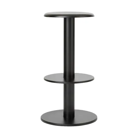 Coupe tabouret de bar Noir,