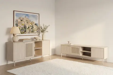 Ensemble meuble Vira - Ensemble Buffet & TV 164 cm x 44 cm x 80 cm
