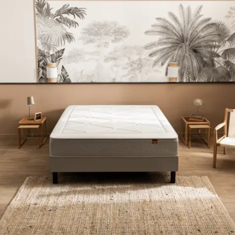 Ensemble Epeda Échappée + Sommier Confort Ferme