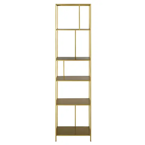 Etagère en métal coloris laiton L45