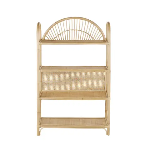 Etagère en rotin beige