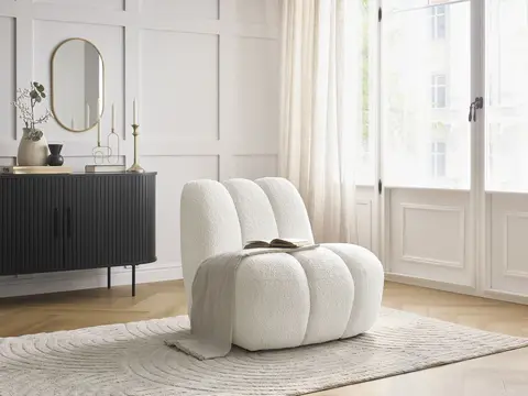 Fauteuil JANISSAIRE blanc