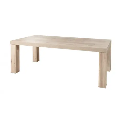 Table de salle à manger moderne chêne clair Bangkok I Chêne clair — Chêne clair