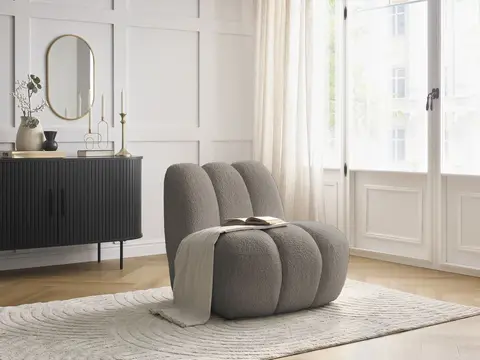 Fauteuil JANISSAIRE taupe