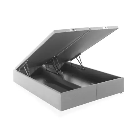 Sommier coffre Tempur Premium 140x190 Gris