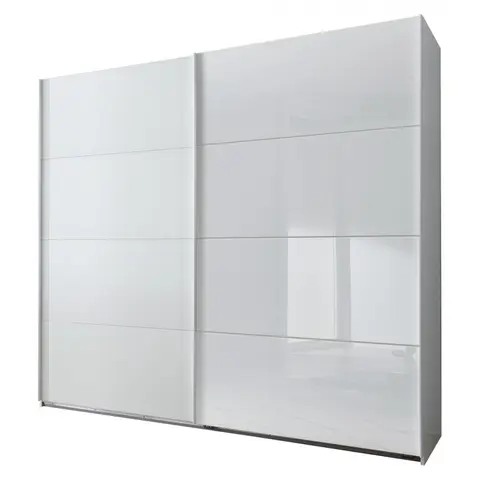 Armoire adulte moderne Cassel Blanc ou graphite — Blanc ou graphite