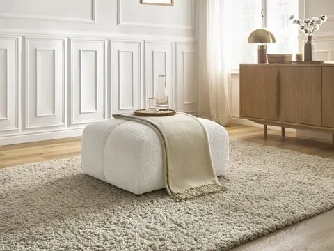 Pouf CRISTINA blanc