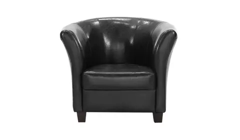 Fauteuil en simili cuir Hobby