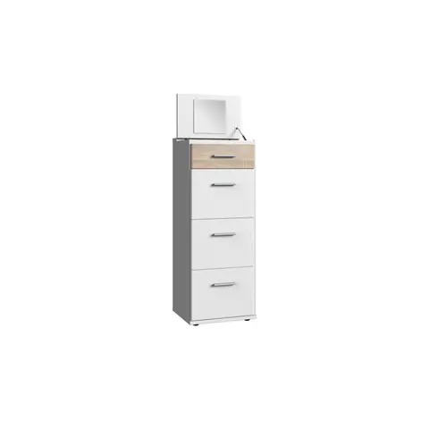 Chiffonnier contemporain Johane — Blanc