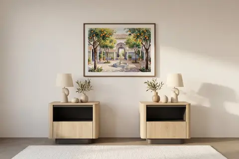 Lot Poppy - Table De Chevet 63 cm x 38 cm x 50 cm