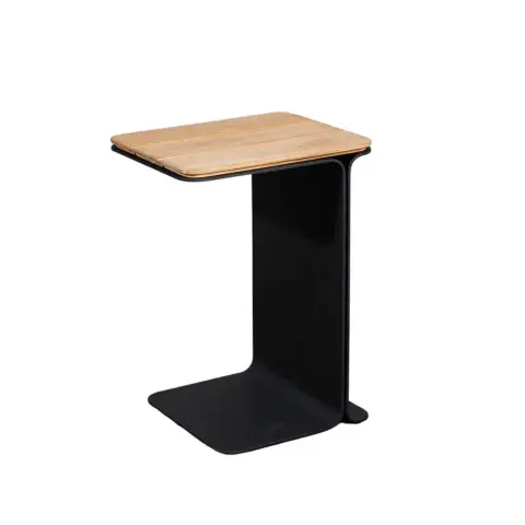 Table d'appoint Mega Teck-pied lava grey