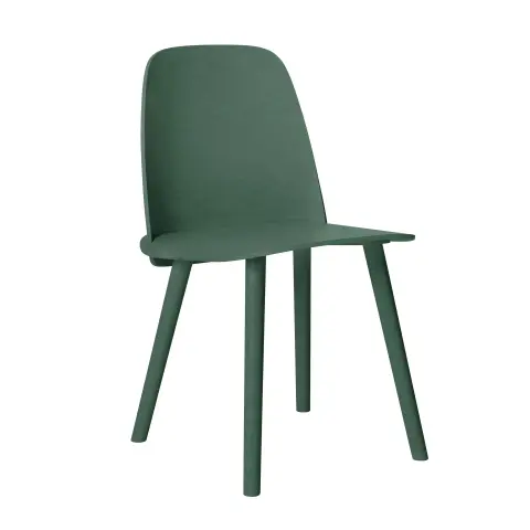 Chaise de table à manger Nerd Vert foncé
