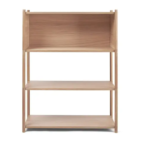 Bibliothèque Sceene bookcase B Chêne clair