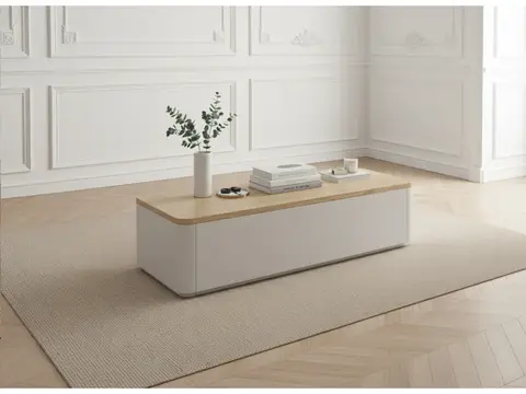 Table basse avec tiroirs ANYRA beige