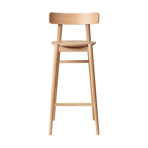 Tabouret de bar J184 Øst Oak nature lacquered