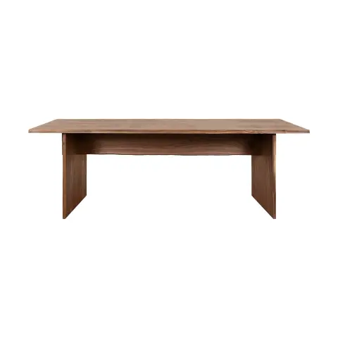 Table à manger Bookmatch Noyer