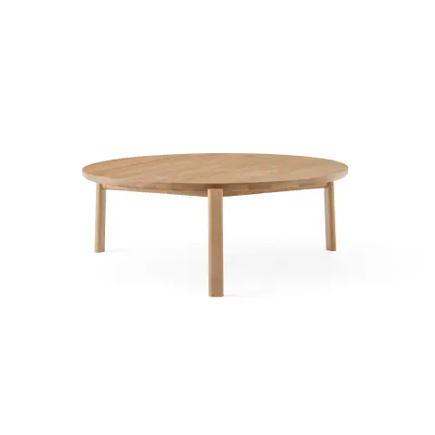 Table basse Passage Chêne, Ø
