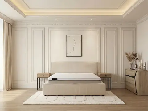 Matelas LEONIE ressorts ensachés + mousse à mémoire de forme