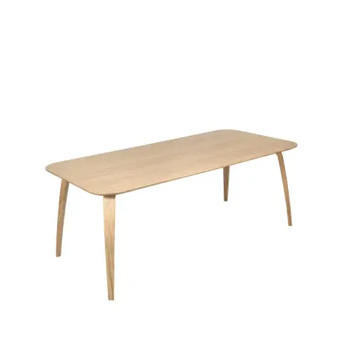 Table à manger Gubi rectangulaire oak