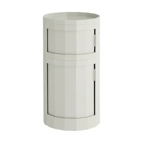 Table d’appoint Facet Cabinet 110 Misty grey