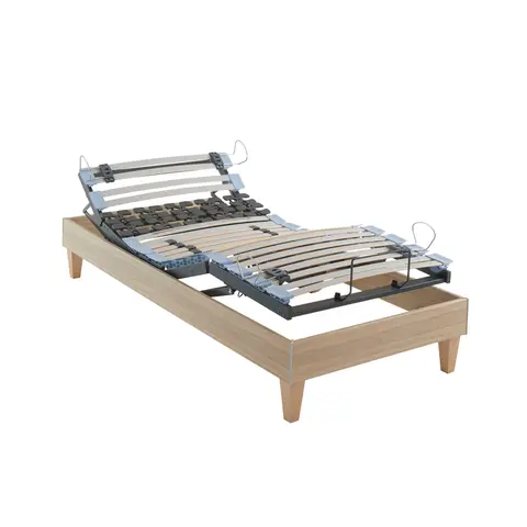 Sommier électrique Someo TPR 50 décor chêne clair