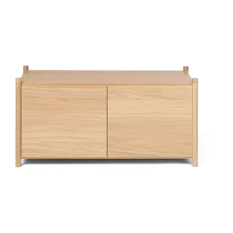 Bibliothèque Sceene bookcase G Chêne clair