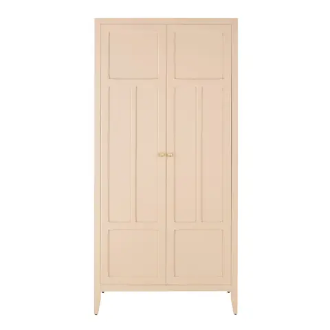 Armoire orange abricot, L90 cm