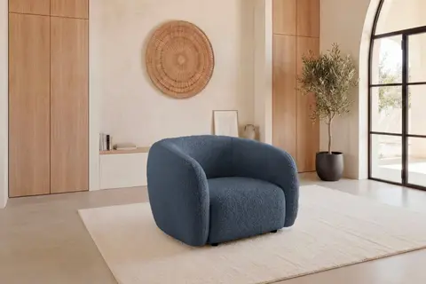 Bahia - Fauteuil Bleu 105 cm x 180 cm x 83 cm