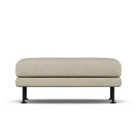 Repose-pieds Bredhult Bern Beige 0341-acier noir