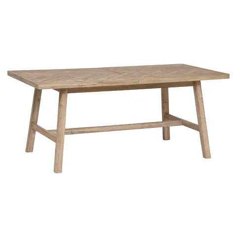 Table à manger extensible aspect bois avec rallonge