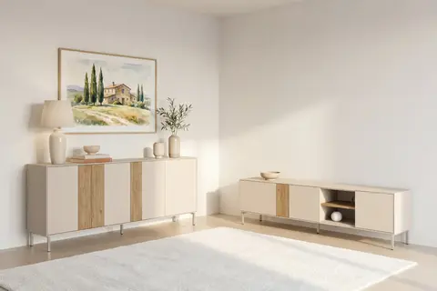 Ensemble meuble Eldio - Ensemble Buffet & TV 180 cm x 40 cm x 80 cm