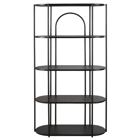 Etagère en acier noir L100