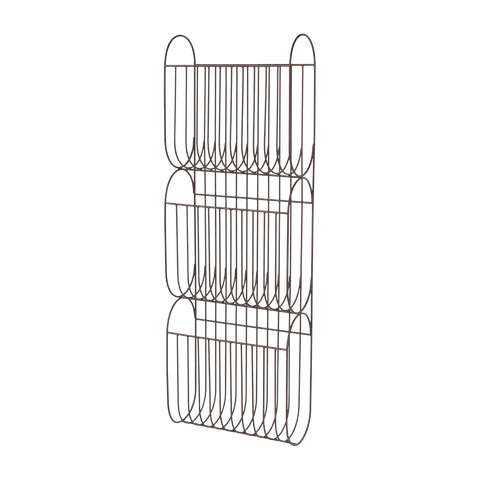 Porte magazine en fer puce red 33x15x99 cm Maggie - Broste Copenhagen
