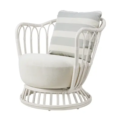 Fauteuil d'extérieur Grace Leslie Limonta 006-020-alabaster white