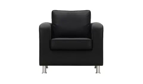 Fauteuil en simili cuir London