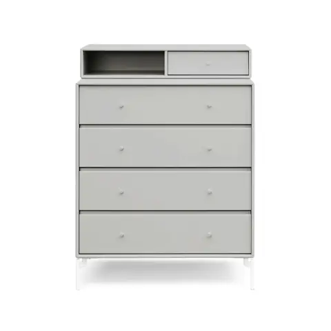 Commode Keep nordic 09, pieds laqués couleur snow