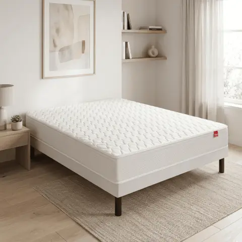 Ensemble Epeda Dépaysant + Sommier Confort Ferme