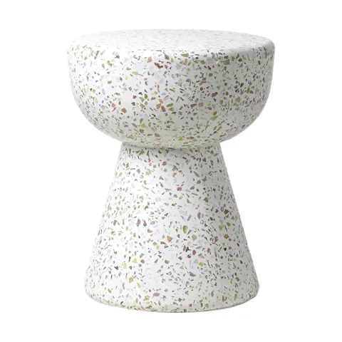 Table d'appoint Terrazzo Ø Terrazzo multicolour