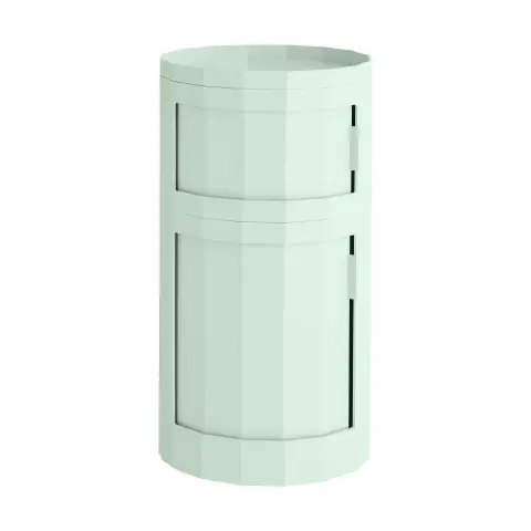 Table d’appoint Facet Cabinet 110 Soft mint