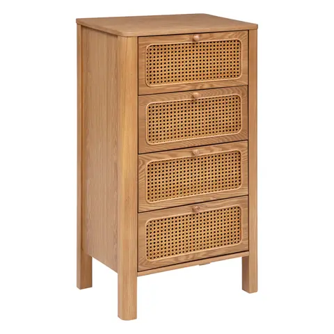 Chiffonnier en bois avec 4 tiroirs